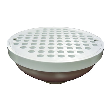Jones Stephens 2in. x 3in. PVC 4-Way Area Drain D50201